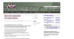 Desktop Screenshot of kabarett-klimperkasten.de